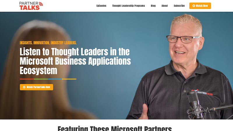 PartnerTalks Website