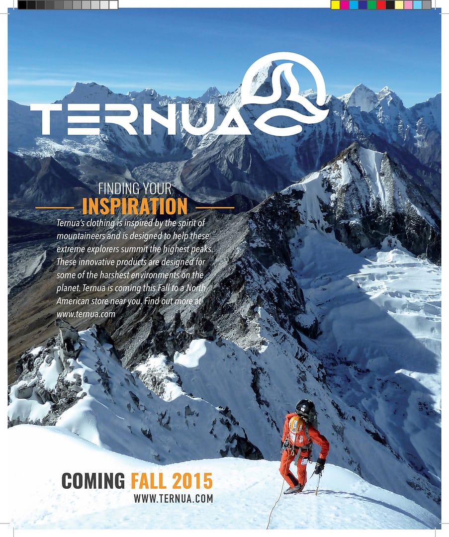 Ternua Alpinist Magazine Ad