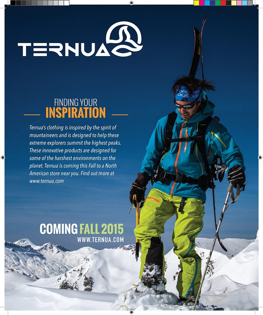 Ternua Alpinist Magazine Ad